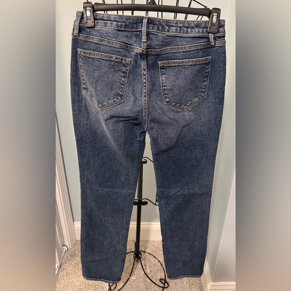 Driftwood Audrey Medium Dark wash jeans 27 Women’s blue denim pants Free People - Picture 5 of 12